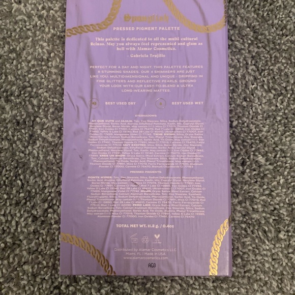 Alamar Spanglish eyeshadow palette - Picture 4 of 4